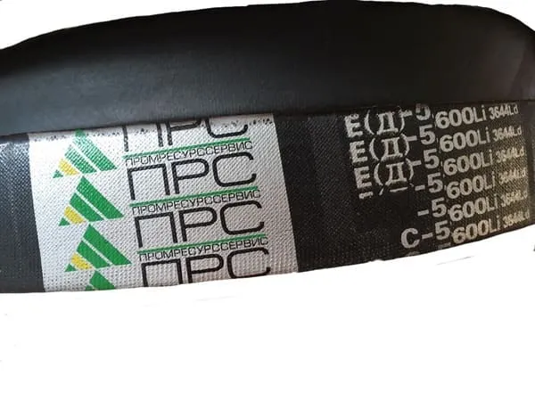 Ремни клиновые Е(Д) - описание и таблица размеров Ремни клиновые Е(Д) - описание и таблица размеров