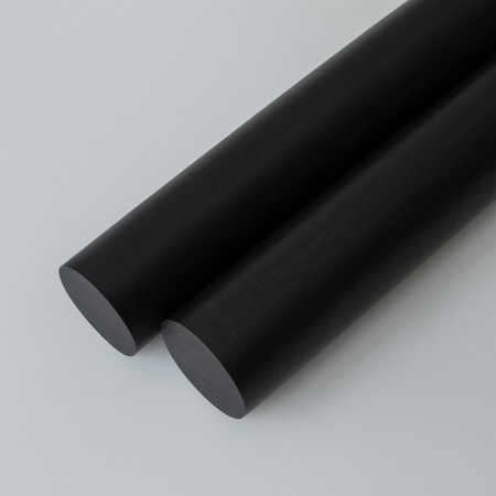 Капролон маслонаполненный стержень ПА-6 Черный d 80 мм (1000 мм)